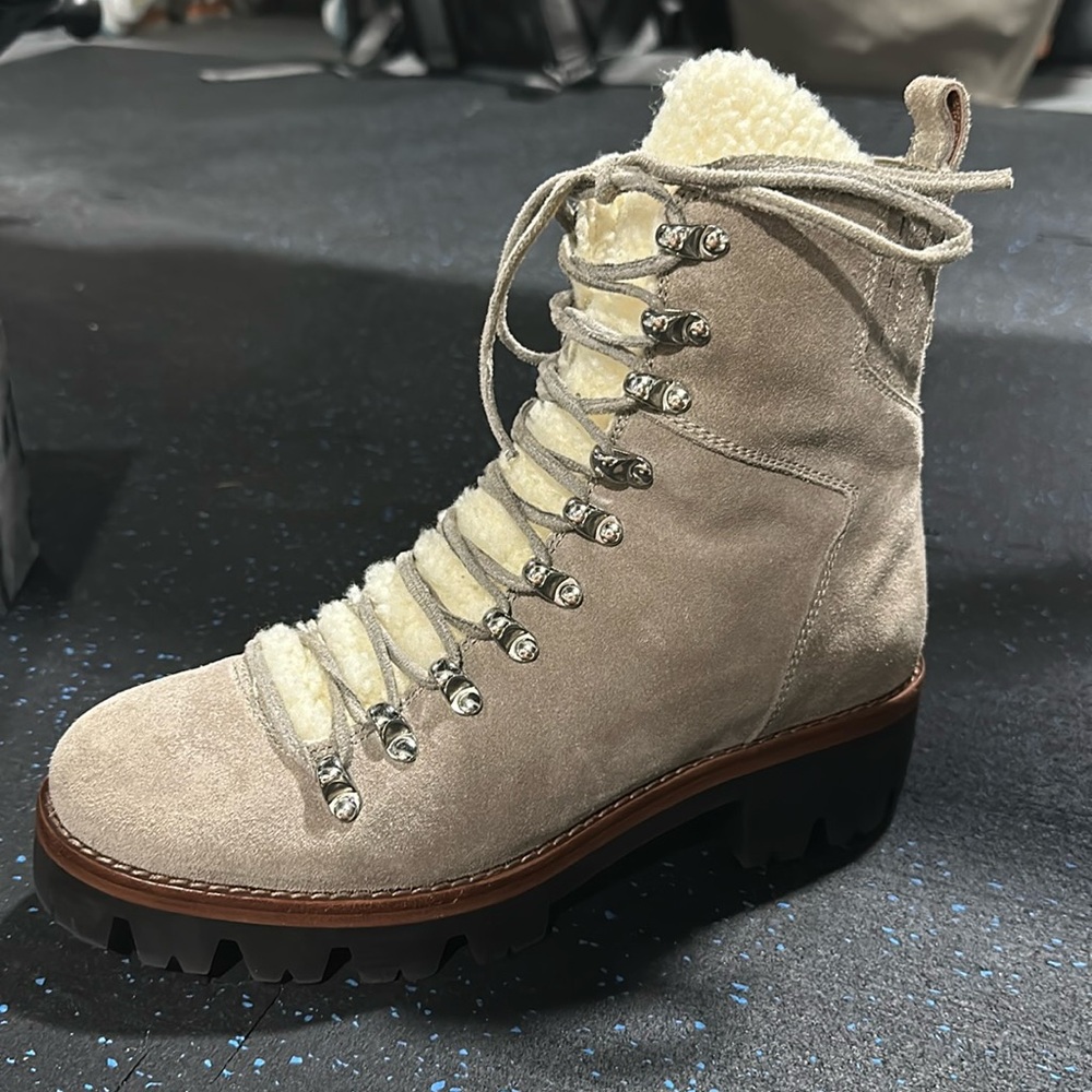 Jeffrey Campbell suede boots
